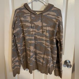 Christian Siriano Taupe Knit Top